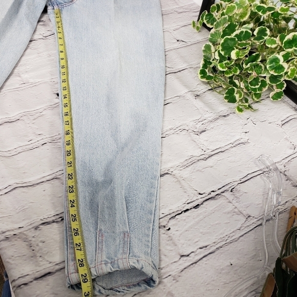 Vintage 80s Collector's No Excuses Peg Legged Jeans 24" Rib Cage EUC - Picture 13 of 15